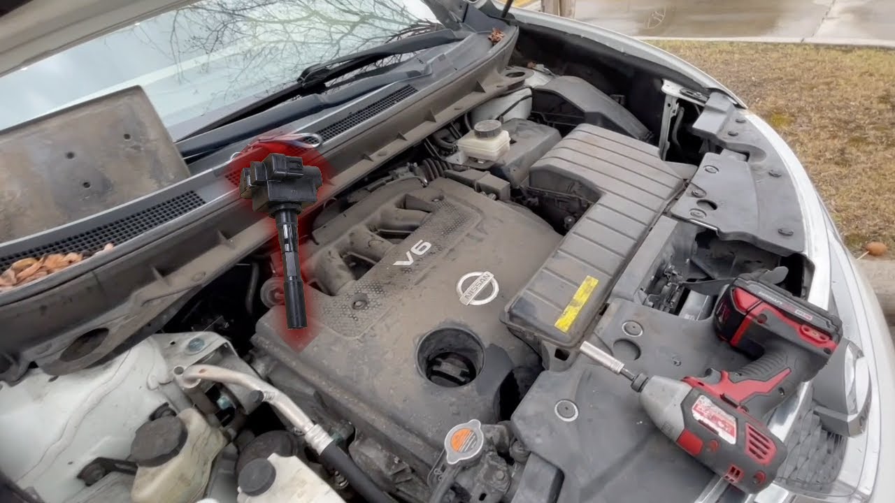 Nissan Murano Code P0301 Fix Coil Replacement