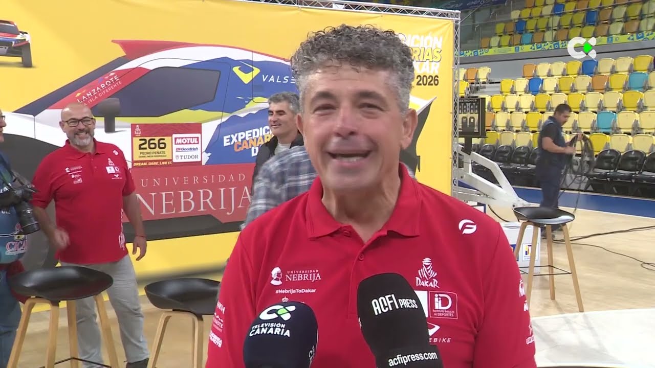 Pedro Peñate y la Expedición Canarias Dakar se preparan para su mayor desafío en la máxima categoría