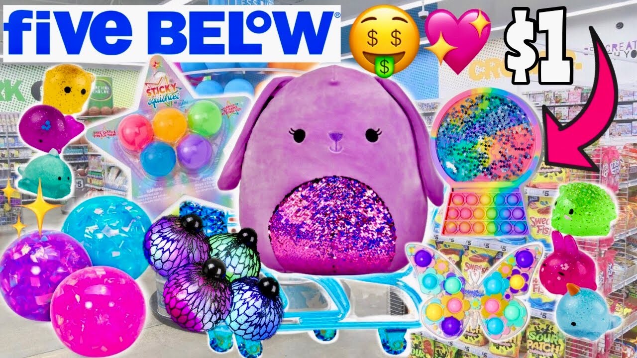 GLITTER ONLY FIDGET SHOPPING CHALLENGE!💖🤑*SOMEONE TOOK ALL THE SQUISHMALLOWS* NO BUDGET SHOPPING ✨