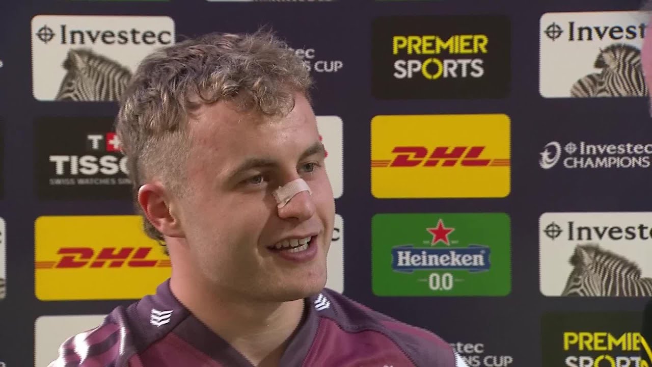 Munster's Craig Casey speaks after knockout win over La Rochelle in Investec Champions Cup