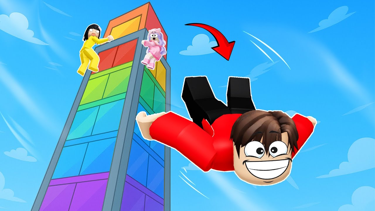 Yuta Mio Naik Ke Gedung Paling Tinggi Di Dunia Dan Lompat | ROBLOX