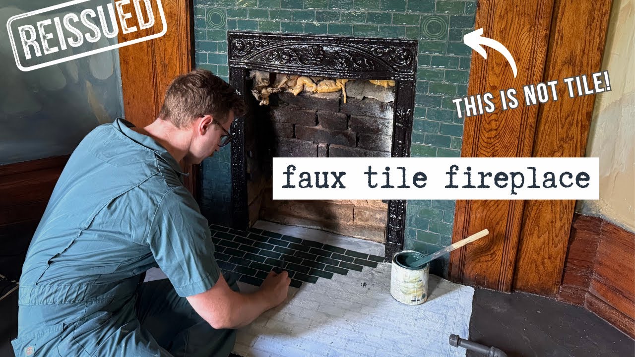 The Most Convincing Faux Tile Hack EVER
