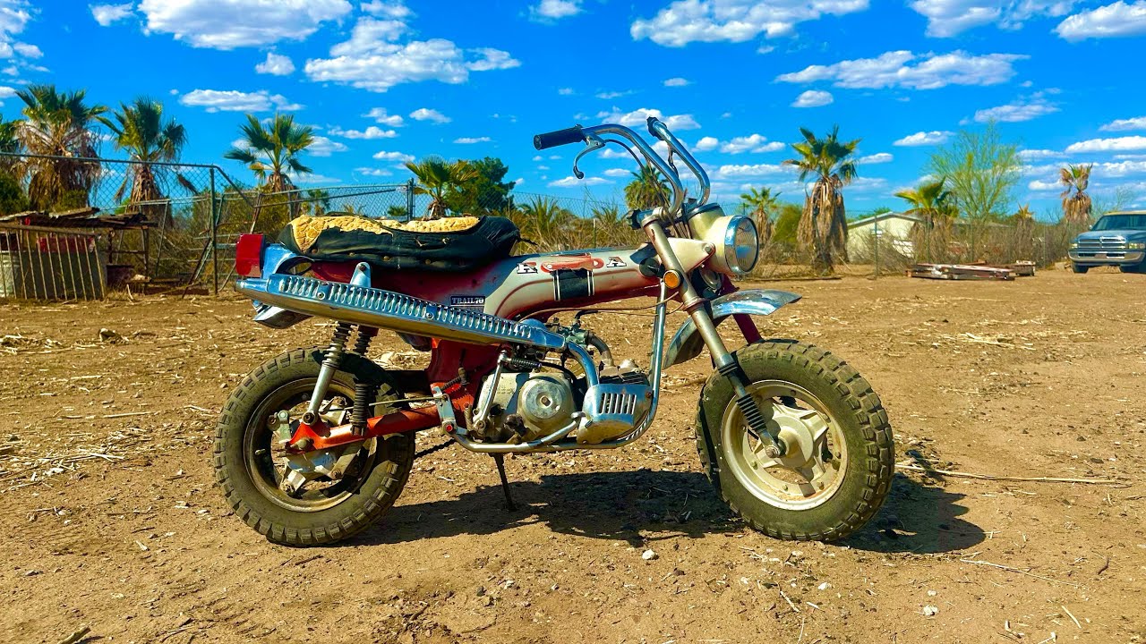 Fixing a 1969 Honda CT70 for $600! Will it run and rip again?