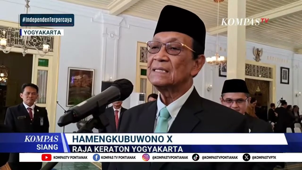 Keraton Yogyakarta Hentikan Bunyi Gamelan & Semua Pertunjukan Musik,Hormati Wafatnya Pakubuwono XIII