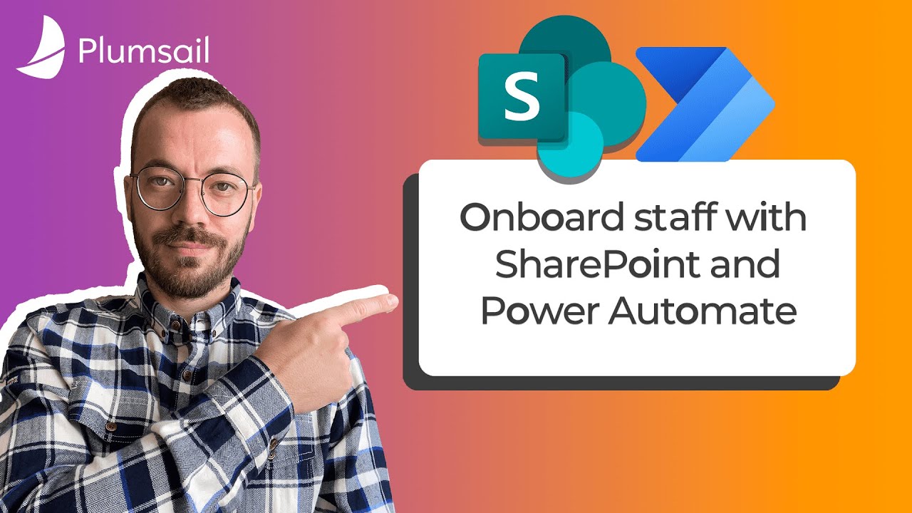 Automate SharePoint Employee Onboarding with Power Automate - HR documents template