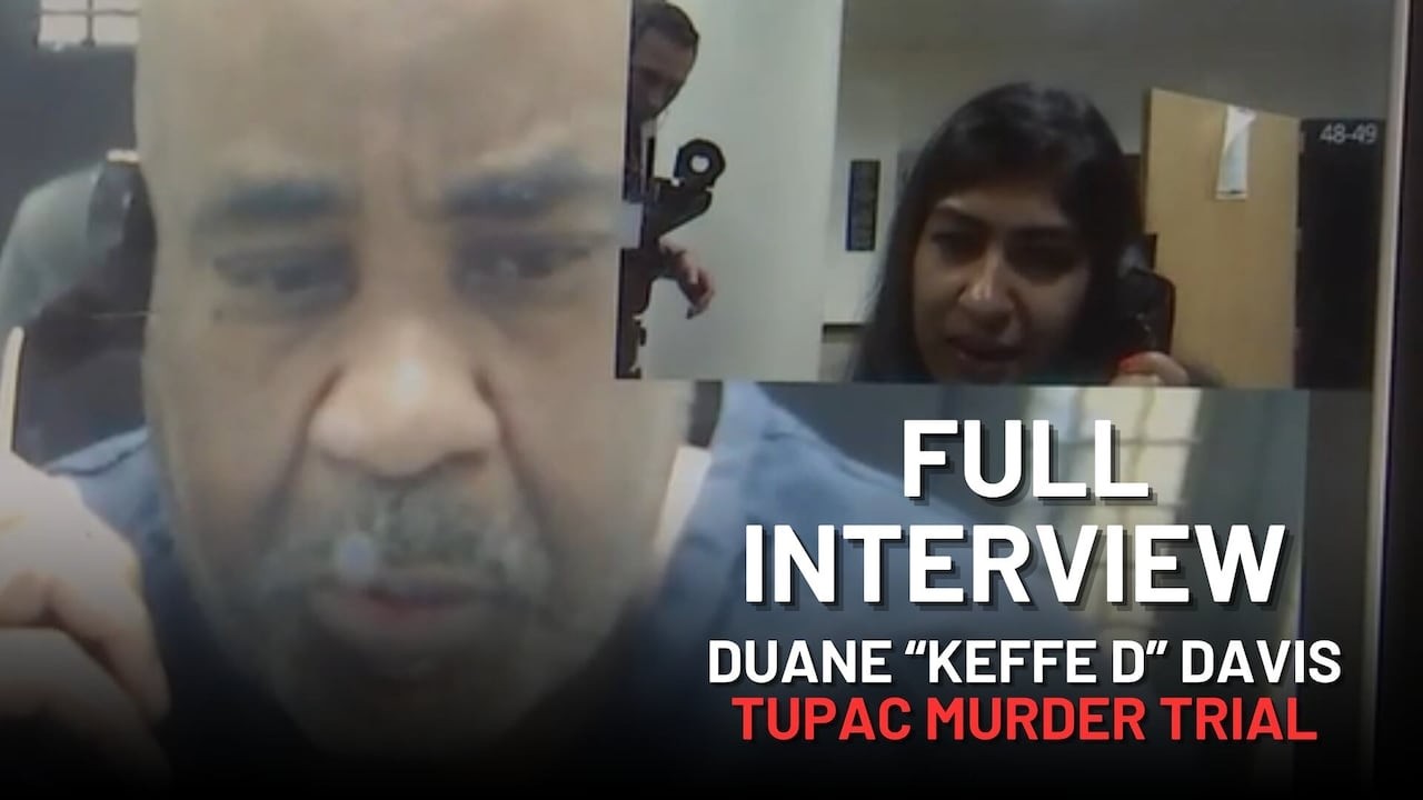 ПОЛНОЕ ИНТЕРВЬЮ: Дуэйн &laquo;Keffe D&raquo; Дэвис беседует с глазу на глаз перед судом по делу об убийстве Т...