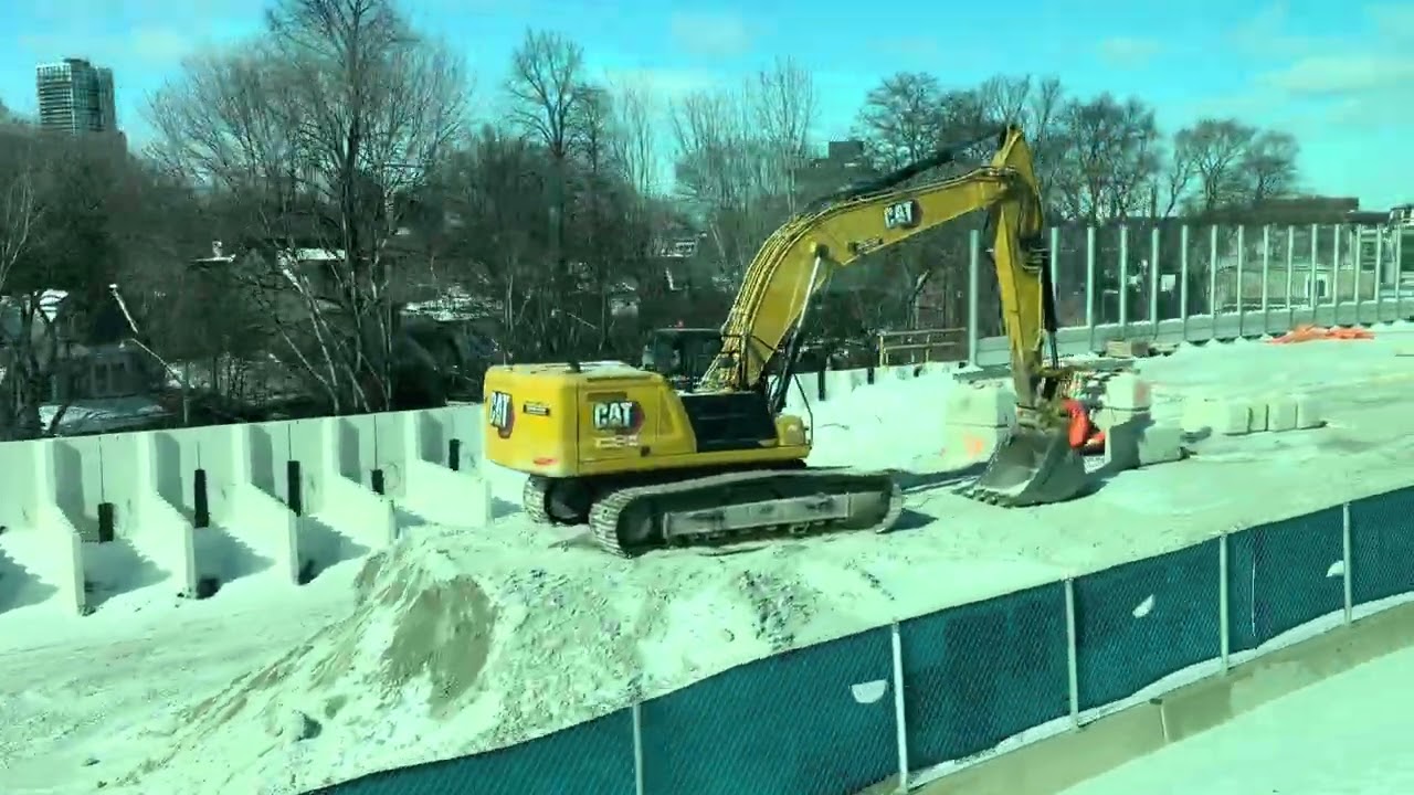 Ontario Line construction - East of Union Station - 2026-02-07