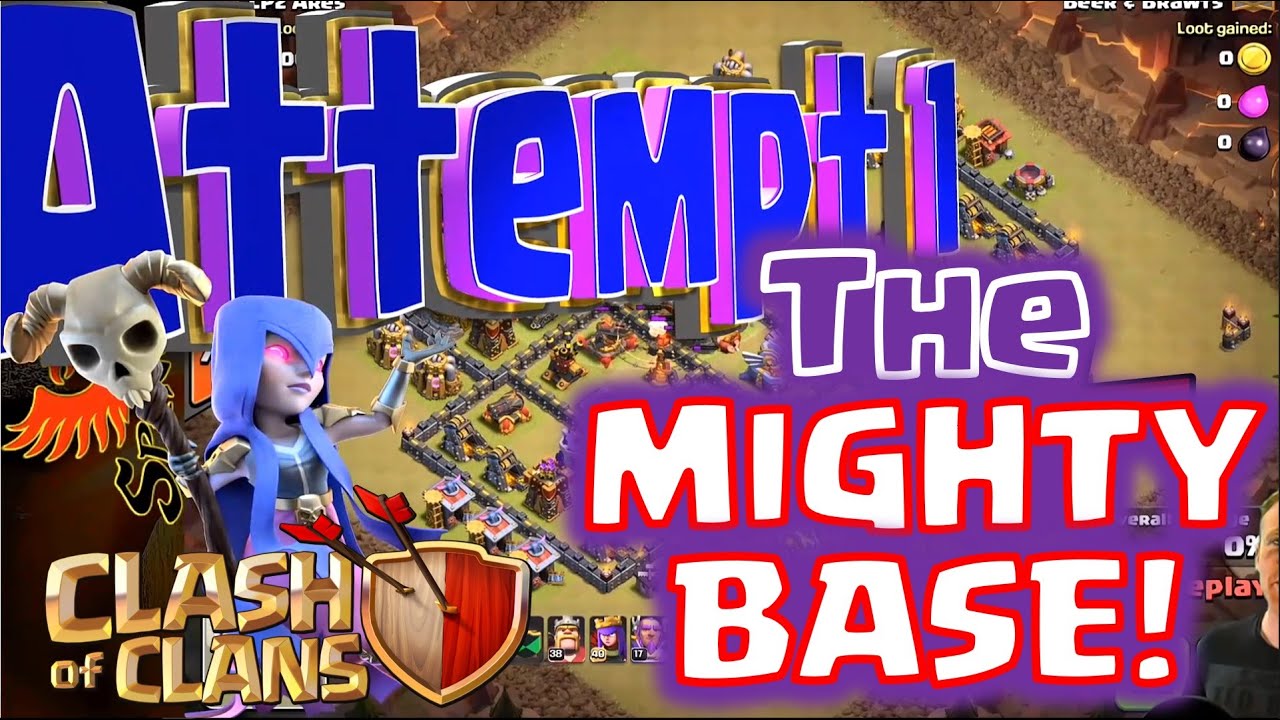 Clash of Clans - One Base wins entire clan war *THE MIGHTY BASE*
