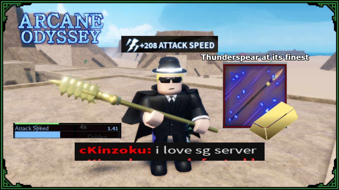Attack Speed Metal Conjurer PvP (Arcane Odyssey)