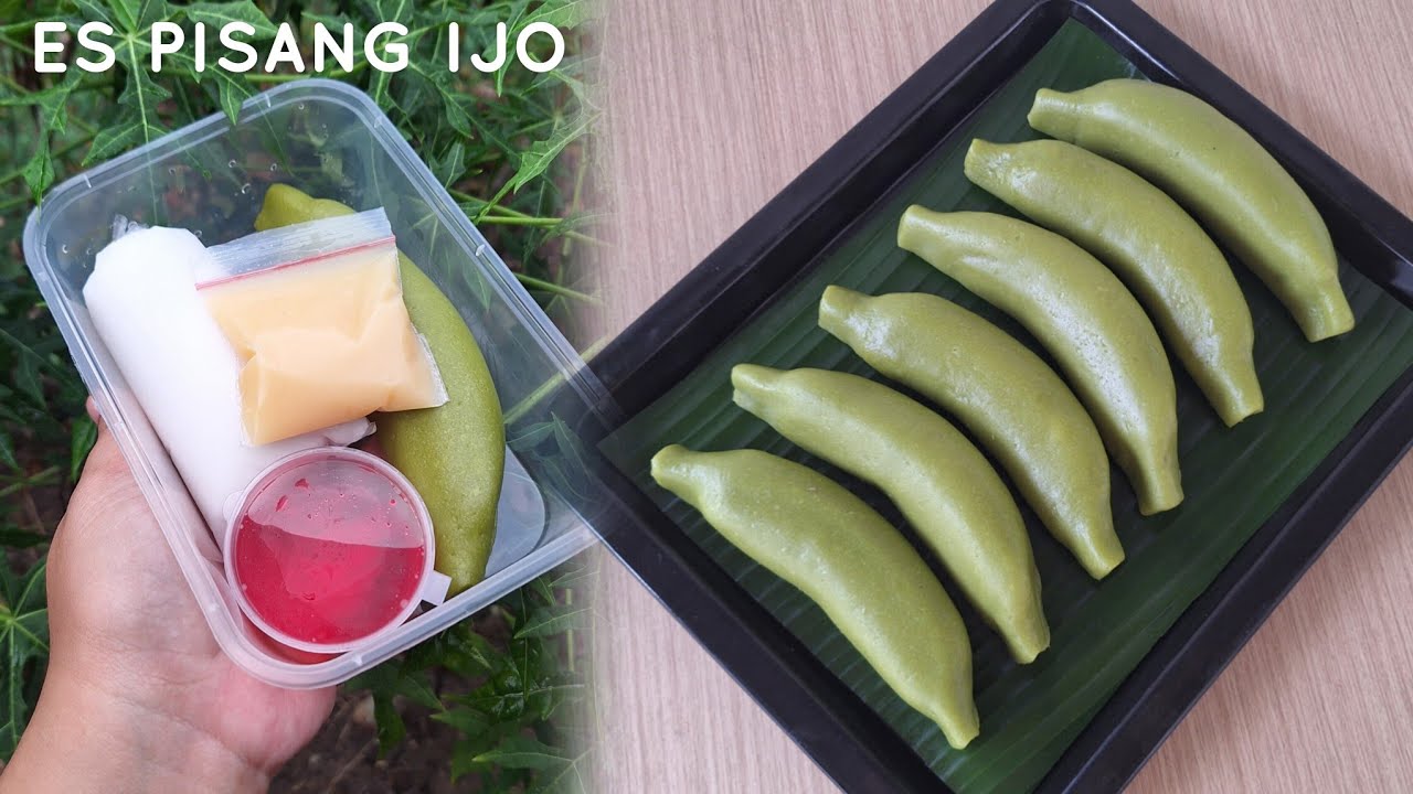 ES PISANG IJO. SIAP JADI PENGUSAHA SUKSES DARI JUALAN YANG LAGI VIRAL‼️