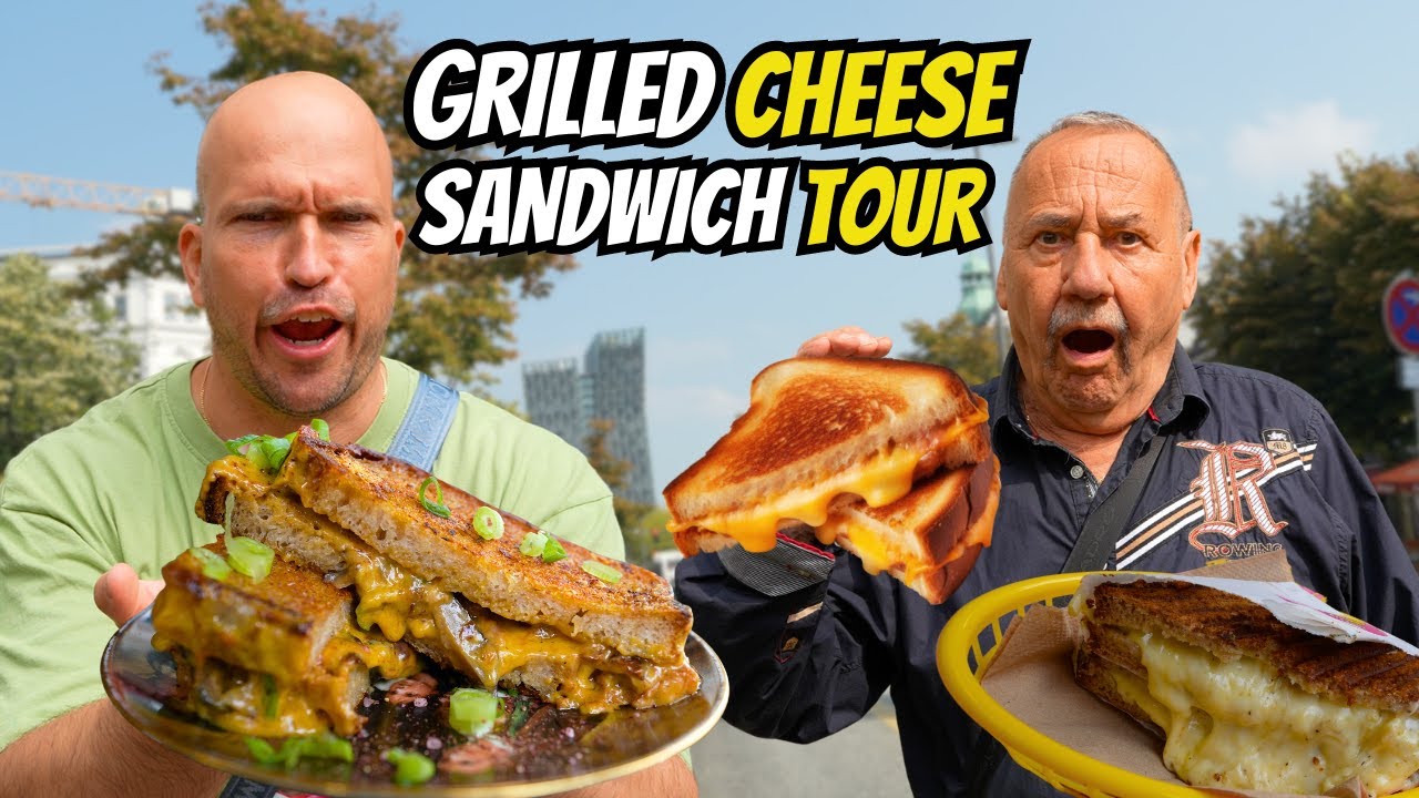Grilled Cheese Sandwich Tour durch Hamburg!! - Die Besten Sandwiches der Stadt!!