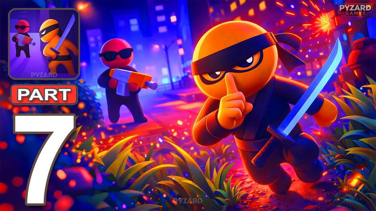 Stealth Master: Assassin Ninja - Gameplay Walkthrough Part 7 - Stealth Ninja Assassin (Android, iOS)