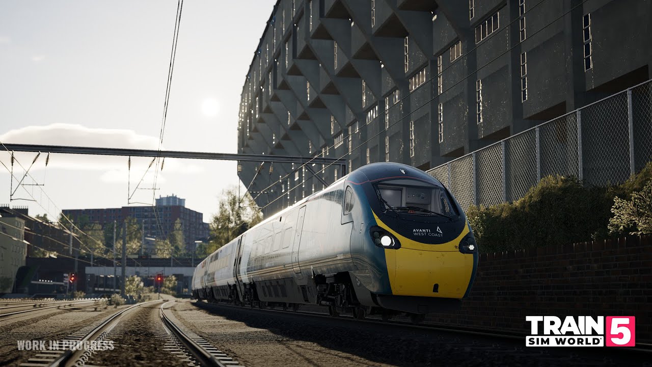 Train Sim World 5 Avanti West coast from London Euston to Glasgow central via Milton Keynes central