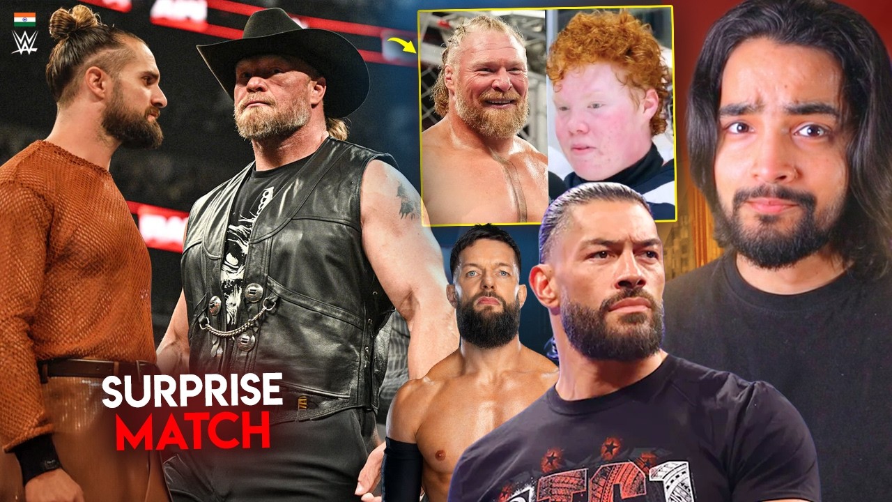 WTF🤯...Brock Lesnar Vs Seth Rollins at Wrestlemania, Roman Reigns, Brock Lesnar Son