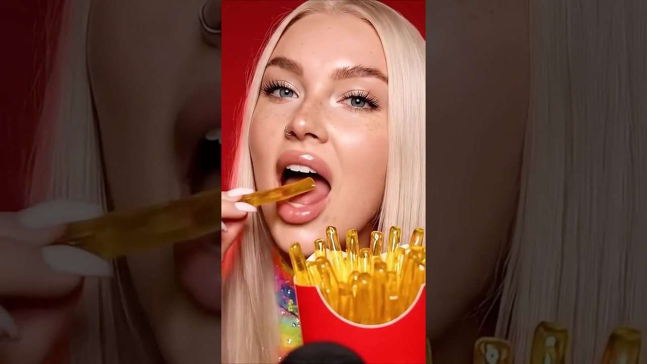 These &ldquo;Glass&rdquo; Fries Actually Shatter! 🍟✨ ASMR