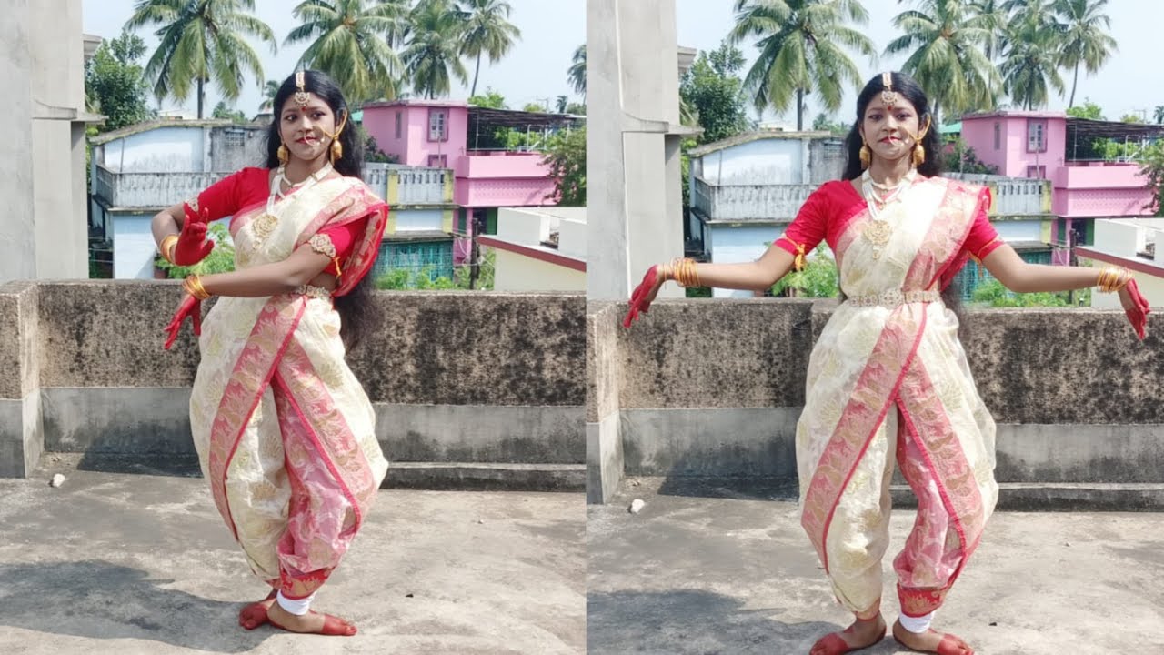 Maa Go Tumi Sarbojanin | মাগো তুমি সর্বজনীন | Dance Cover | Durga Puja Song | Dance with Pritha