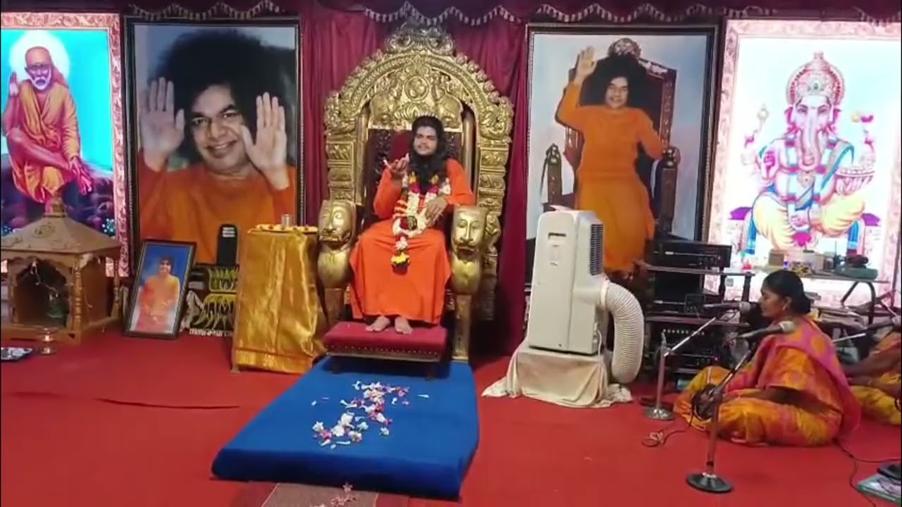 Prema Sai Bhagwan Thursday Bhajan Santhi Nilayam Rettaparthi|Prema Sai Baba Bhajan|#premasaibaba