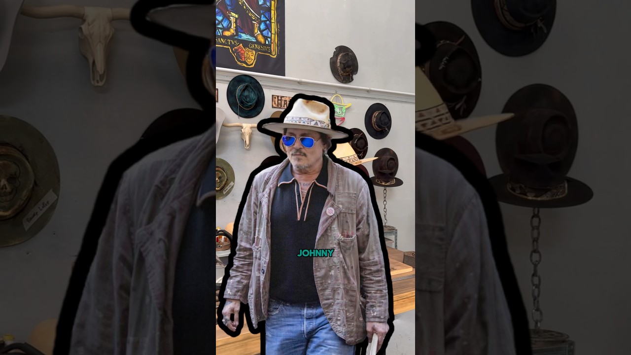 &ldquo;THE CAPTAIN&rdquo; Custom hat for Johnny Depp.
