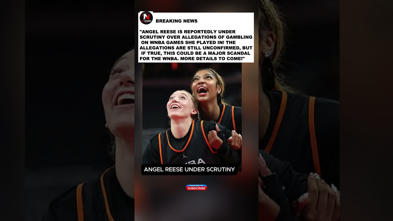 Angel Reese Under Gambling Investigation? 😳🏀 #shorts