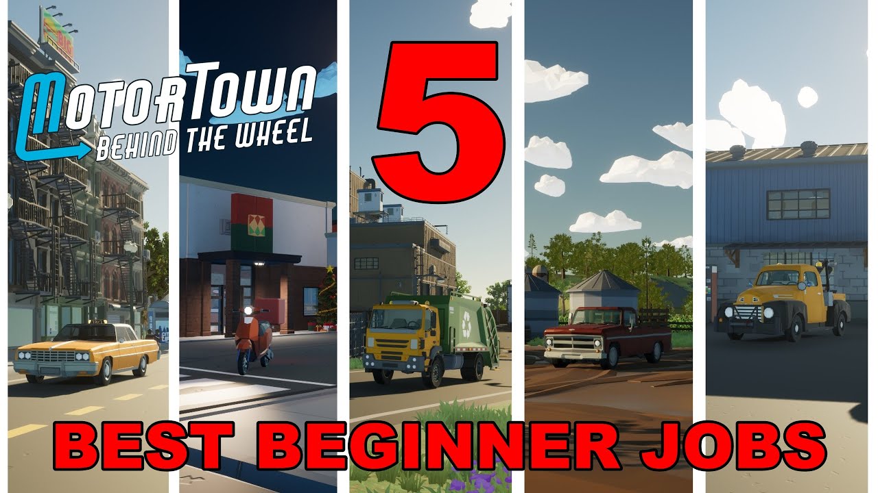 Motor Town: лучшие вакансии для новых игроков + полезная информация