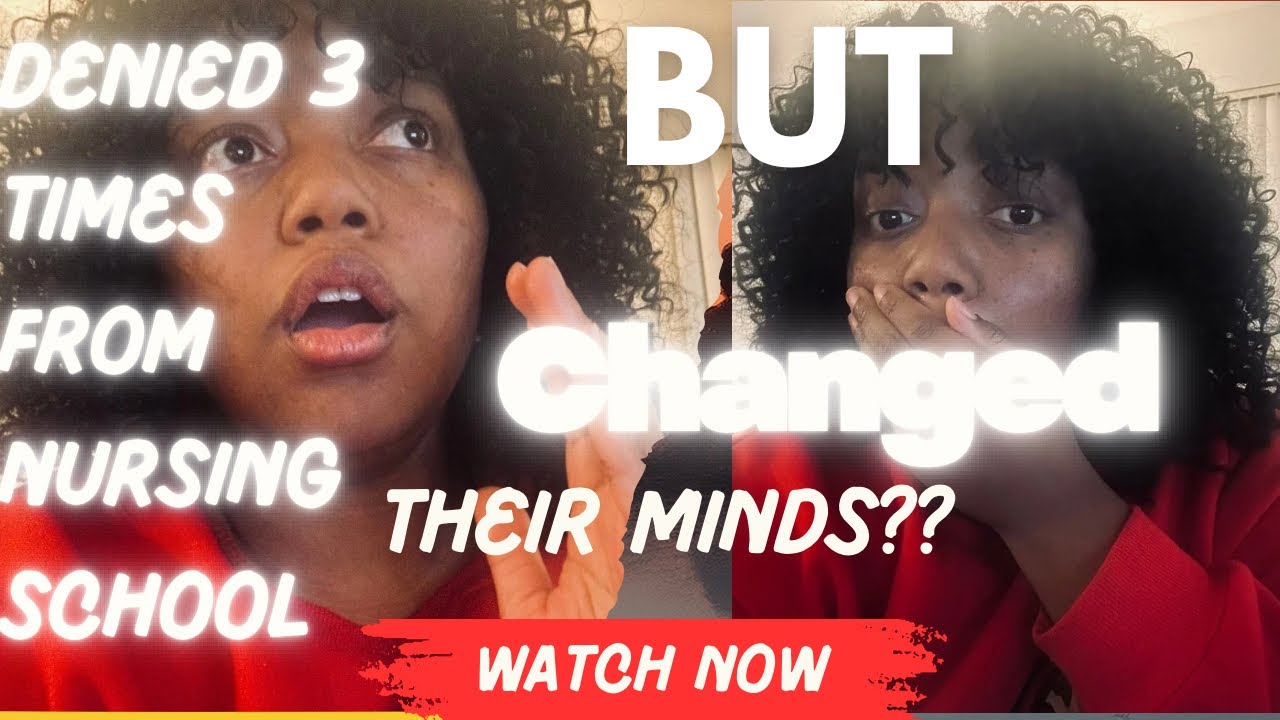 DENIED BY NURSING SCHOOL |BUT THEY CHANGED THEIR MIND??!| THIS DOESN’T JUST HAPPEN!