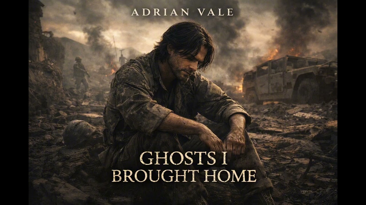 Adrian Vale &ndash; Ghosts I Brought Home (Official Audio) | Emotional War Rock Ballad
