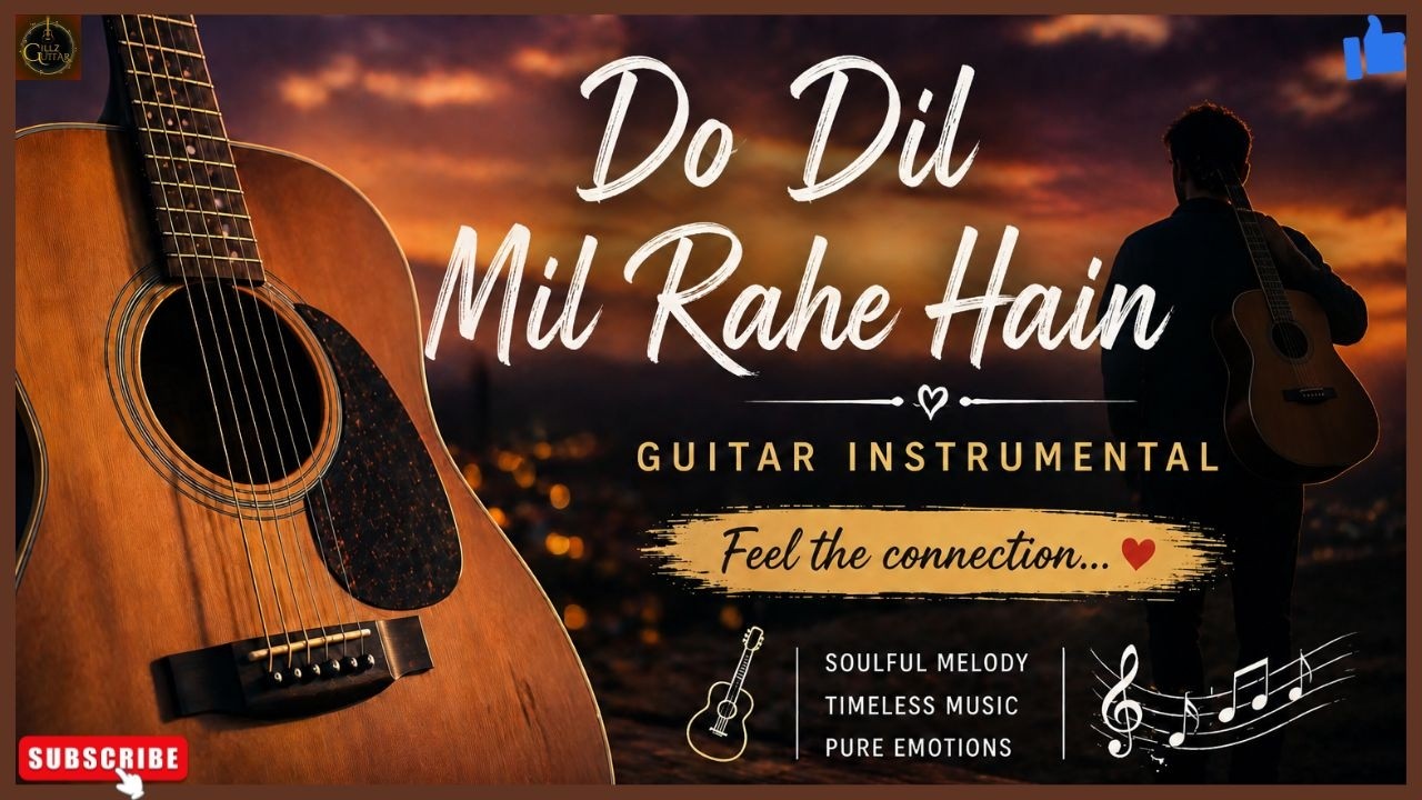 DO DIL MIL RAHE HAIN GUITAR INSTRUMENTAL