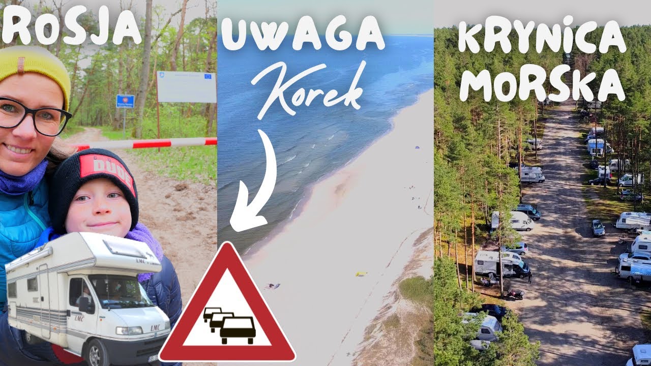🇵🇱Ile staliśmy w KORKU? *Parking Leśny DUŻY * Parking w PIASKACH*#kamper
