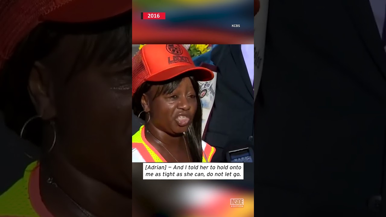 Brave School Crossing Guard Fought Off Attempted Kidnapper #shorts