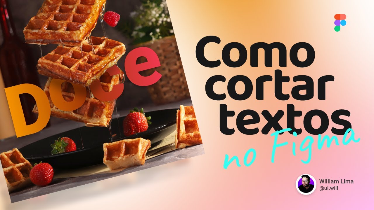 Como cortar textos no #figma com booleanas