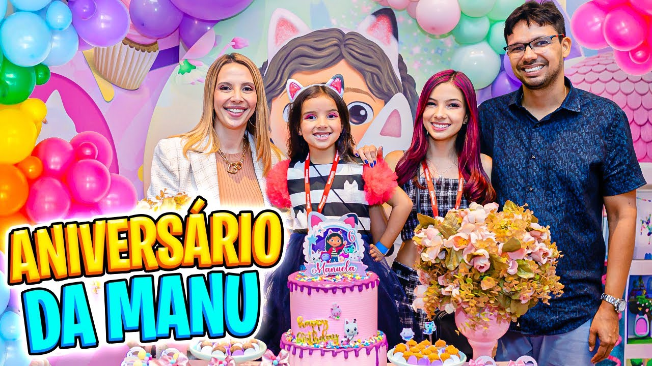 Festa de aniversário da Manú