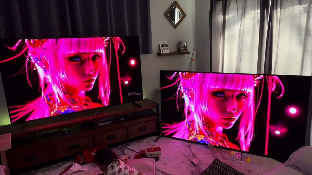 77” LG Z3 8K OLED VERSUS 83” SONY A80L 4K OLED