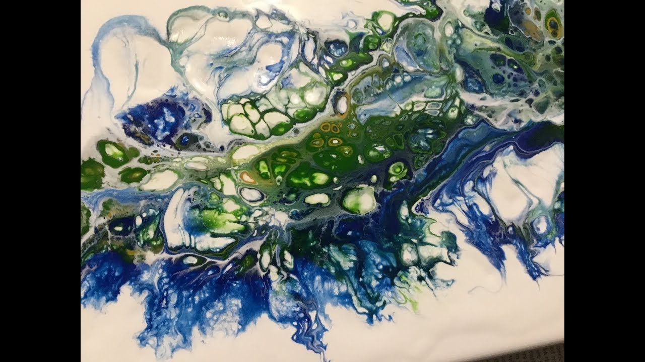 (116) Arteza Product Review - Acrylic Pouring Flip and Drag Airbrush