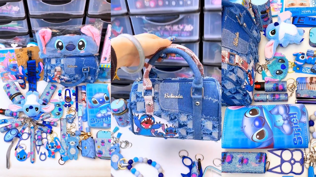 Stitch set#packingorders #mysterybox #safetykeychains #asmrpackaging #stitch #gift #asmr #luckyscoop