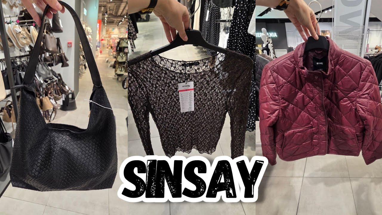 SINSAY 🛍 Nowe kurtki❗️Torebki❗️Bluzy ❗️