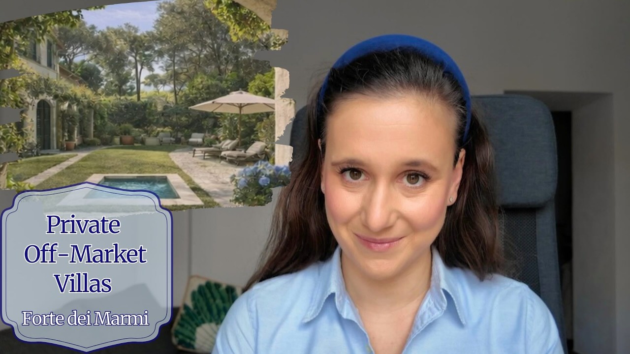 Why the Best Villas in Forte dei Marmi Are Sold Off-Market|SophiaEmiliaMadeleine