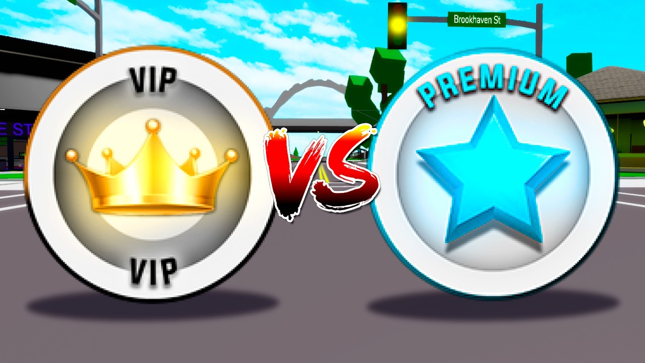 PREMIUM VS VIP no BROOKHAVEN 🏡RP!