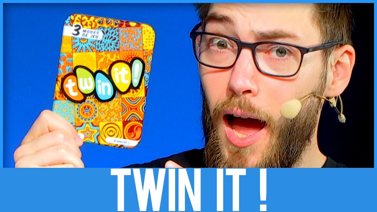 Meilleur que le Jungle Speed ! C'est TWIN IT !