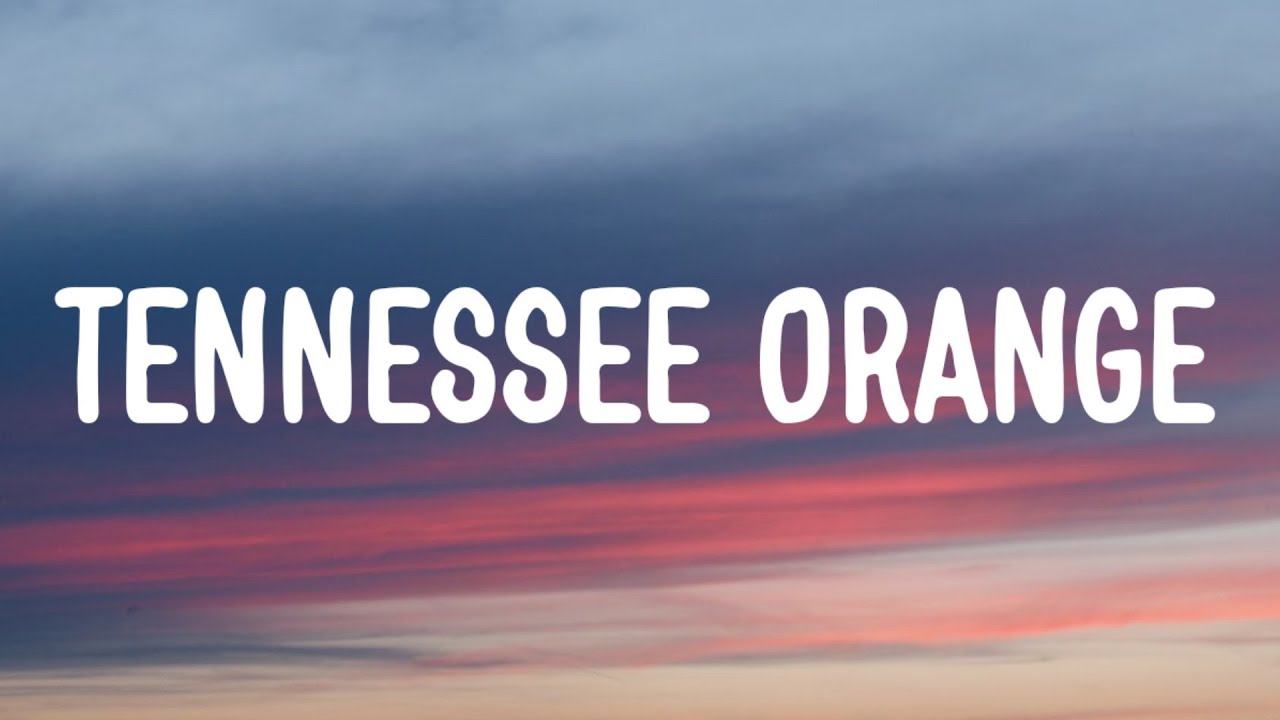 Megan Moroney - Tennessee Orange (Lyrics)
