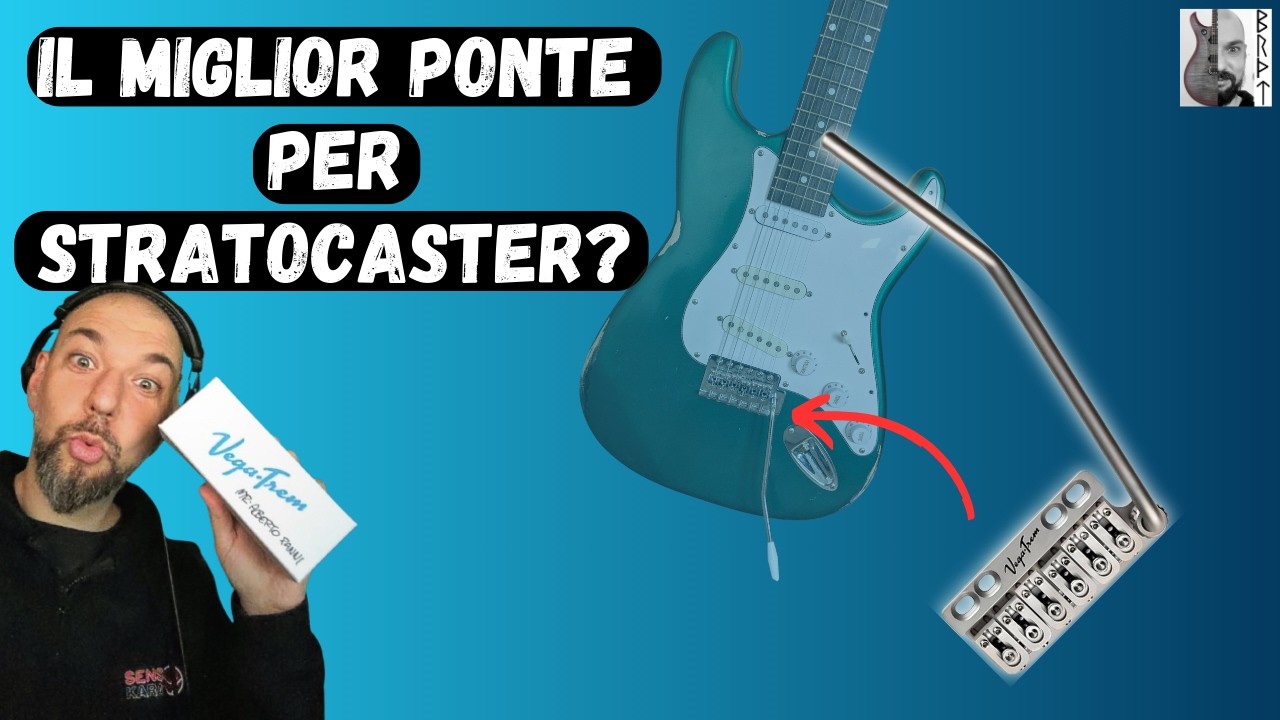 Ho installato un VegaTrem sulla mia Stratocaster - Il Tremolo definitivo?