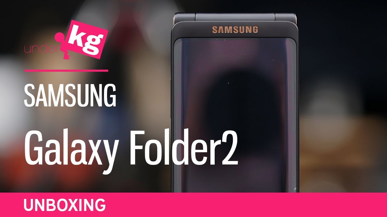 Распаковка Samsung Galaxy Folder2 [4K]
