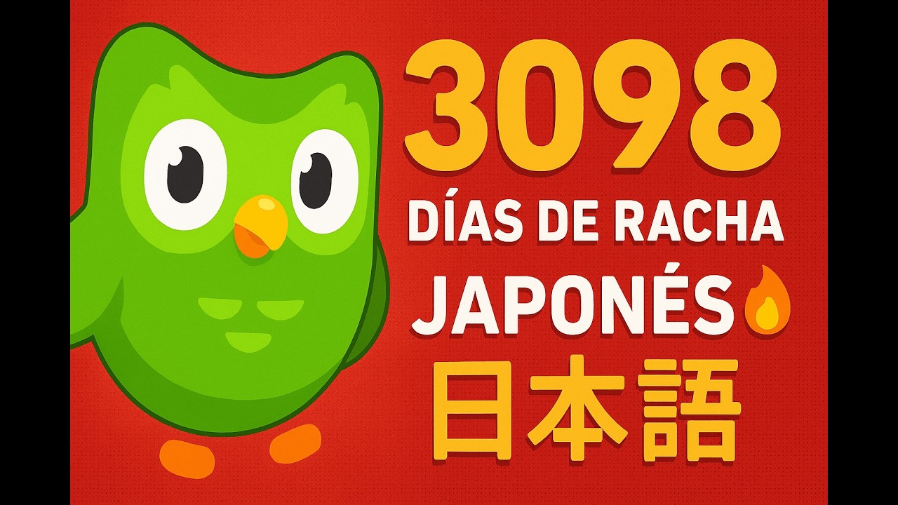 3098-дневная серия — Duolingo — Японский