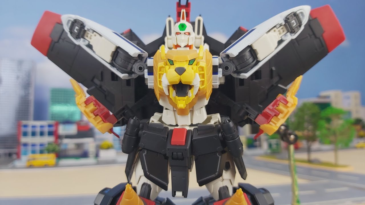 RG GaoGaiGar Stop Motion Build 勇者王ガオガイガー