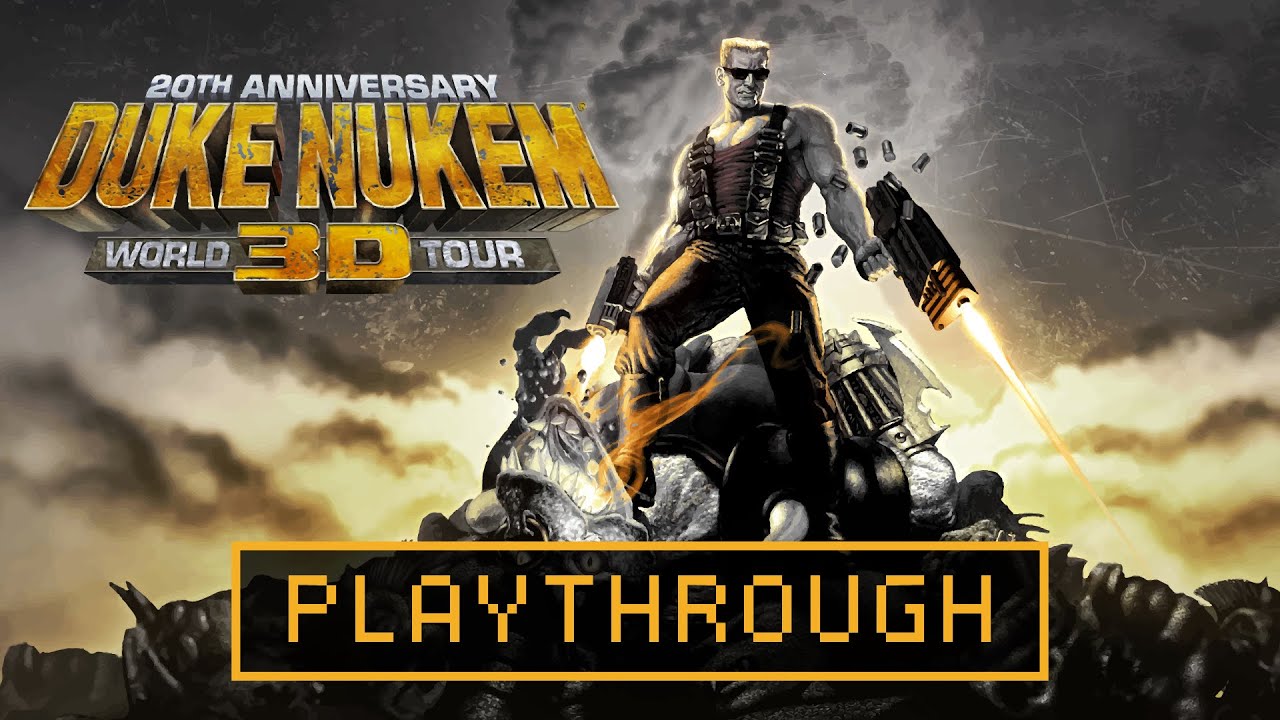 Duke Nukem 3D: 20th Anniversary World Tour Playthrough | No Commentary