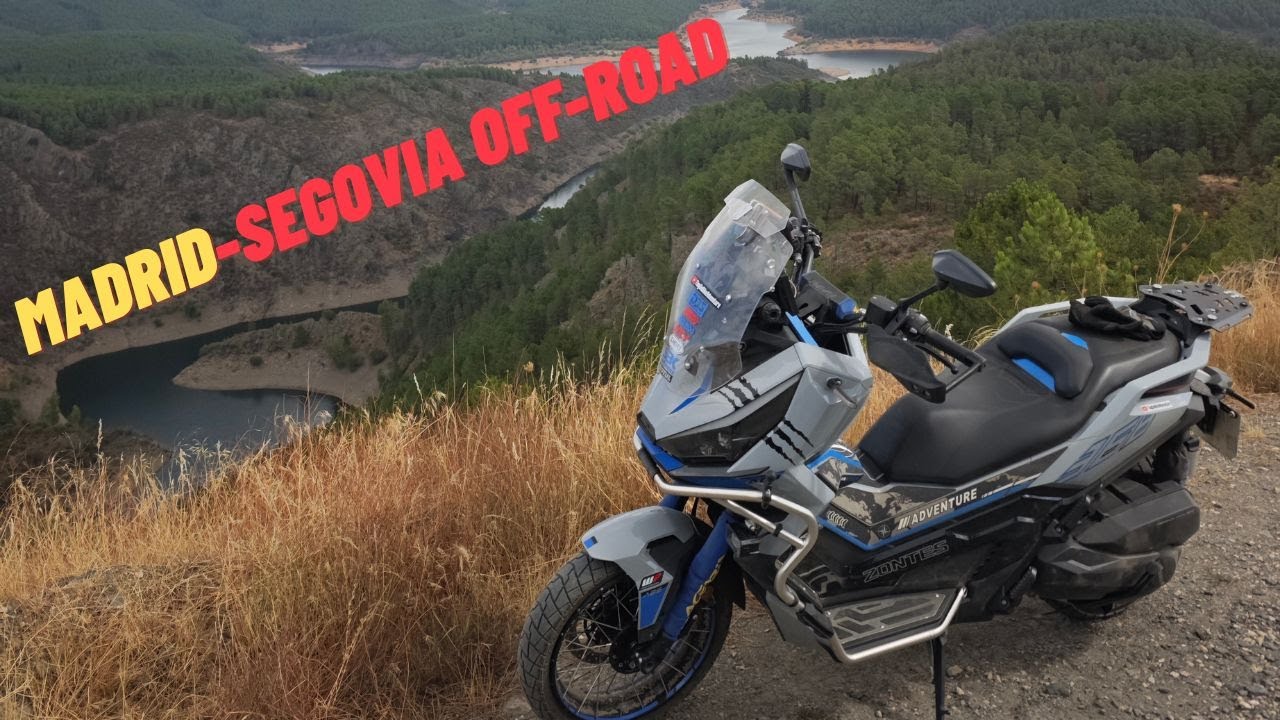 Ruta Madrid-Segovia OFF-ROAD con la ZONTES 368G VS X2 YAMAHA TÉNÉRÉ 700