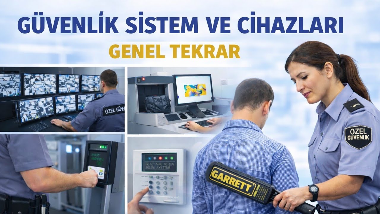 GÜVENLİK SİSTEM VE CİHAZLARI GENEL TEKRAR