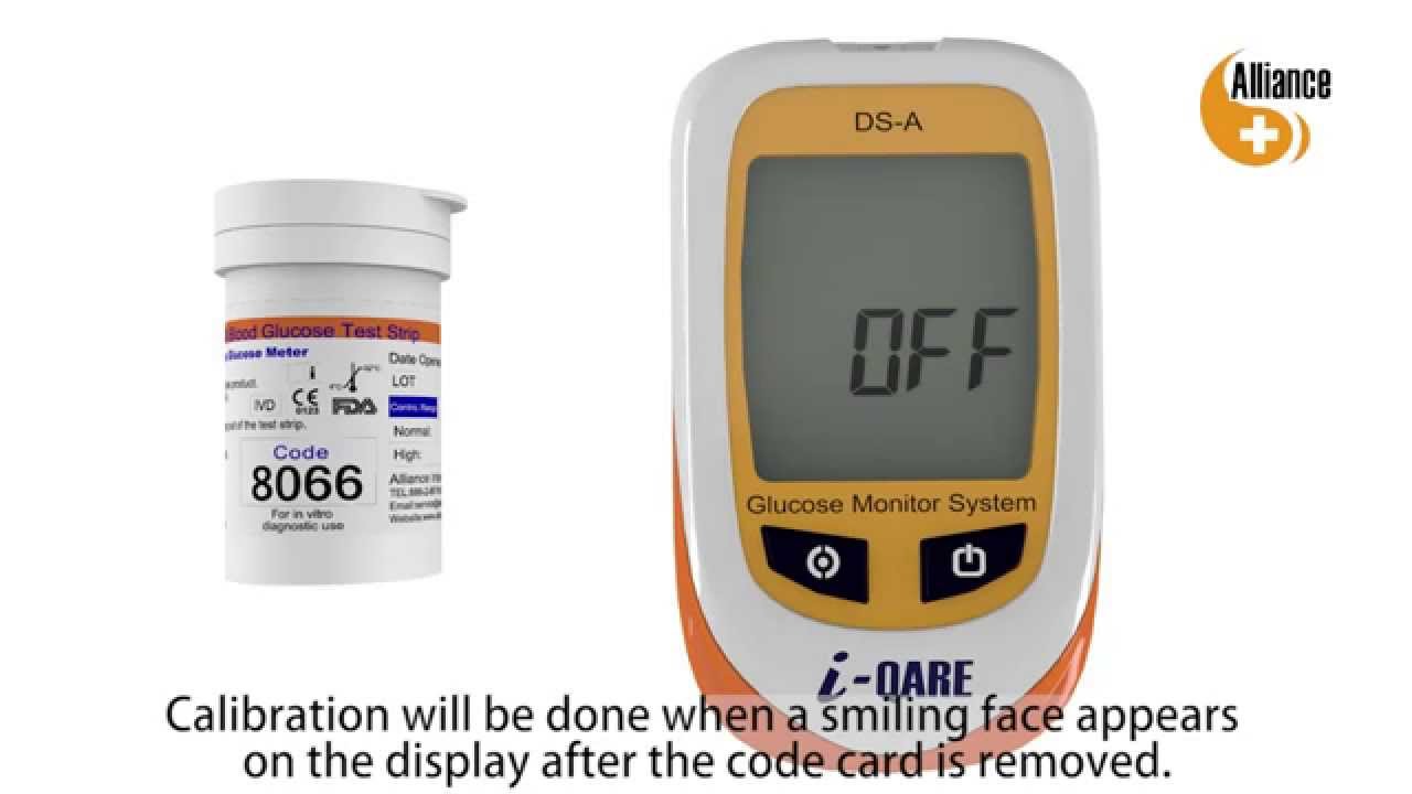 i-Qare Blood Glucose Meter (DS A operation instruction )