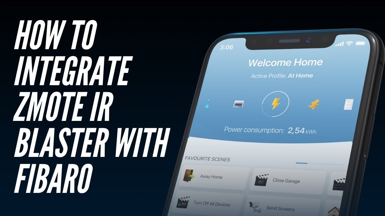 How to integrate Zmote IR Blaster with Fibaro to control IR devices