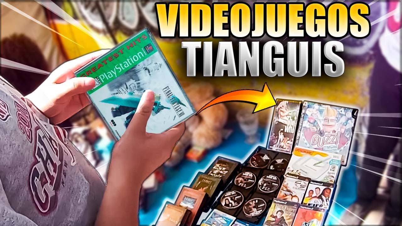 Tianguis de México Buscando Videojuegos y Consolas Al Mejor Precio Metro de CDMX
