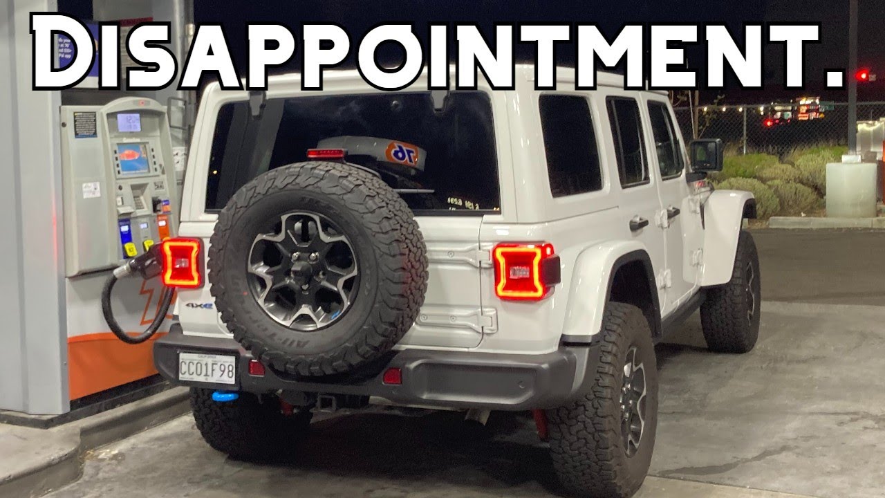 Jeep Wrangler 4xe Real World Fuel Economy Test